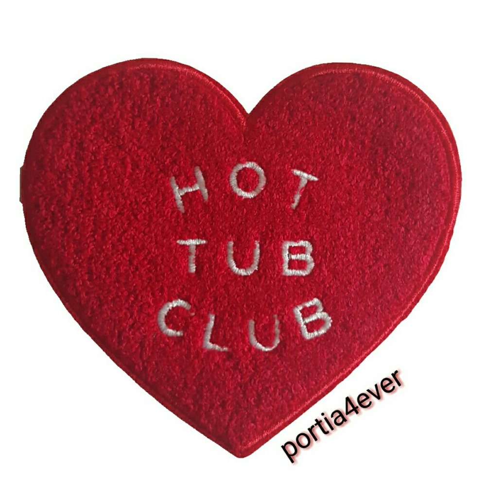 ban.do Hot Tub Club Iron On Patch NWT